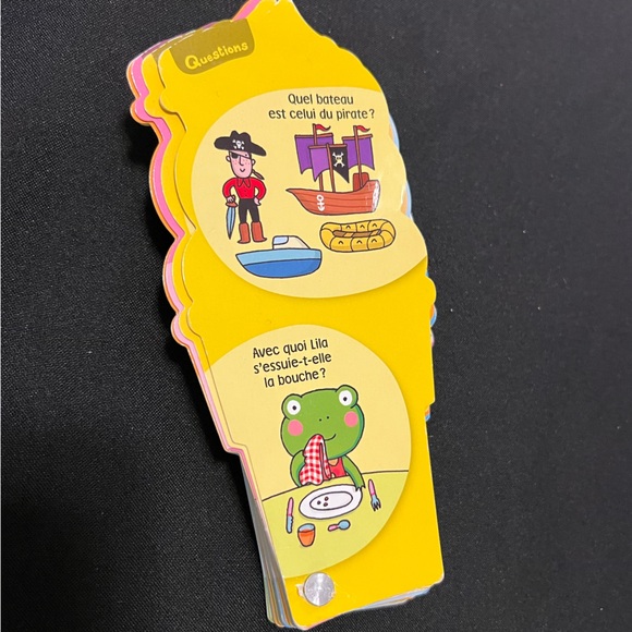 Colorful French Educational Kids Flashcards - Picture 4 of 4